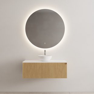 Onderkast Gliss Design Timotheus 100 CM Incl. Topplaat Pure