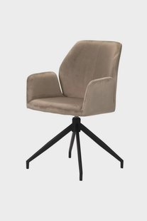 Eetkamerstoel Storm velvet draaibaar | Pole to Pole