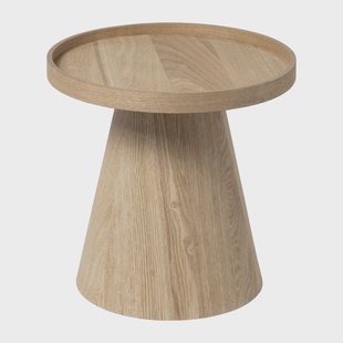 Bijzettafel Rondo klein - naturel - ø38.8x38 cm