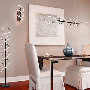 Trio Lighting LED wandlamp Sequence, dimbaar, CCT, aluminium