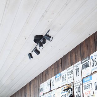 By Rydéns Correct plafondspot 4-lamps mat zwart