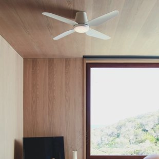 Beacon Lighting Beacon LED plafondventilator Aria CTC wit 122 cm stil