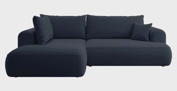 Hoekbank Philipa Big links velvet met slaapfunctie | NADUVI Collection Hoekbank Philipa Big links velvet met slaapfunctie | NADUVI Collection