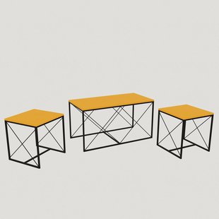 Set van 3 salontafels Defne | Kalune Design