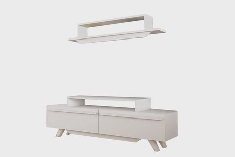 TV-meubel Symphony met wandplank | Kalune Design