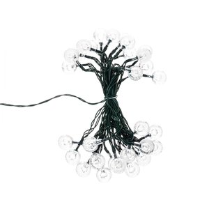 Lindby LED lichtketting Mionel, bollen, 30-flg., 635cm