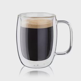 Zwilling - Sorrento dubbelwandig koffieglas met oor - 335 ml