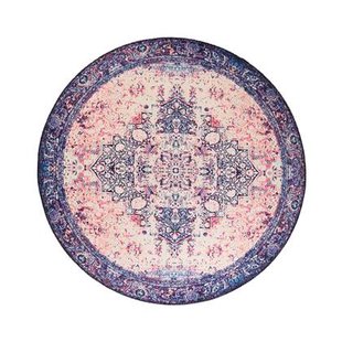 Heritaged Rond vintage vloerkleed - Fade No.2 multi - 115 cm