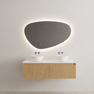 Onderkast Gliss Design Timotheus 120 CM 2 laden Incl Topplaat Pure