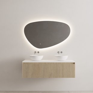 Onderkast Gliss Design Timotheus 140 CM Incl Topplaat Corn Silk