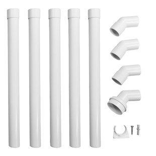 Valpijp Wiesbaden Modulair Voor Hooghangend Reservoir 32/50 mm