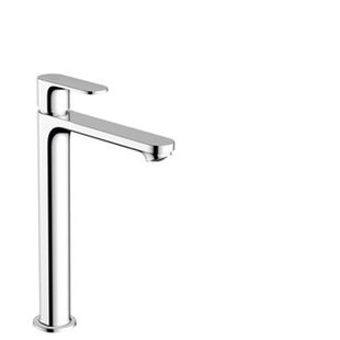 Hansgrohe Rebris S 1-gats highriser wastafelkraan 240 coolstart z. waste chroom 72582000