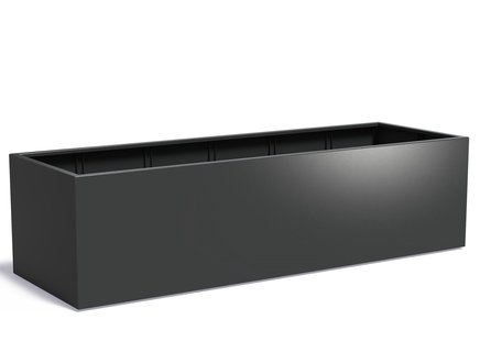 Aluminium plantenbak CARREZ 300x100x80cm.