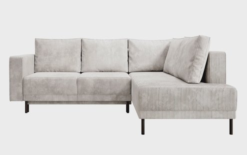 Hoekbank Mira rechts ribstof | Selsey Design