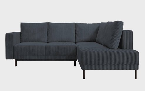 Hoekbank Mira rechts ribstof | Selsey Design