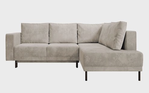 Hoekbank Mira rechts ribstof | Selsey Design