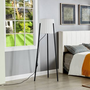 Lucande Lindby terraslamp Jaimy, 148 cm, statief, aluminium