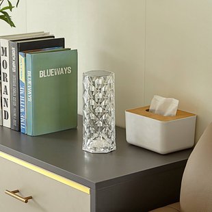 Lindby LED tafellamp Louane, 21,5 cm, USB, RGBW