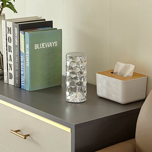 Lindby LED tafellamp Louane, 18,5 cm, USB, RGBW