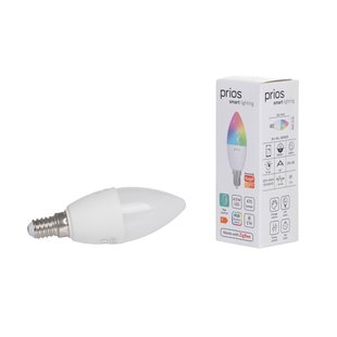 LUUMR Smart E14 4.9W CCT RGB ZigBee Tuya Hue 3-delig