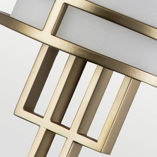 FEISS Wandlamp Fusion 1, messing naturel