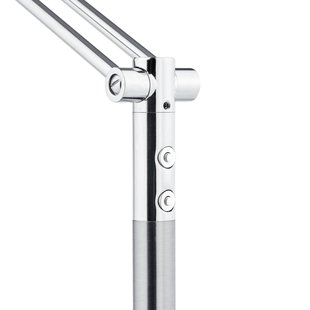 HELL LED booglamp Evolo CCT, mat nikkel/chroom