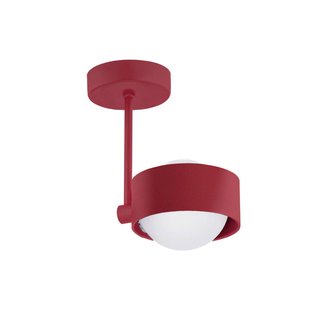 Argon Plafondlamp Mado, 1-lamp, rood