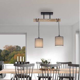 JUST LIGHT. GmbH Plafondlamp Green Tribu, papieren kappen 2-lamps