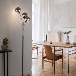 JUST LIGHT. GmbH Green Widow vloerlamp met glazen kappen JUST LIGHT. GmbH Green Widow vloerlamp met glazen kappen