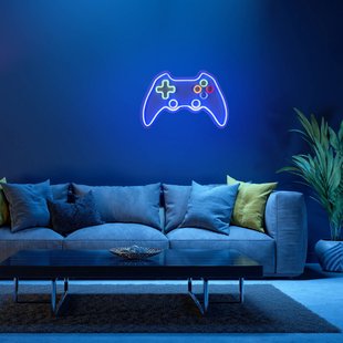 JUST LIGHT. GmbH LED wandlamp Neon Gamer, USB