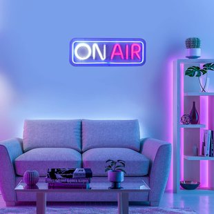 JUST LIGHT. GmbH LED wandlamp Neon On Air, USB JUST LIGHT. GmbH LED wandlamp Neon On Air, USB