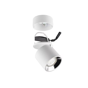 Trio Lighting Plafondspot Guayana GU10 1-lamp wit