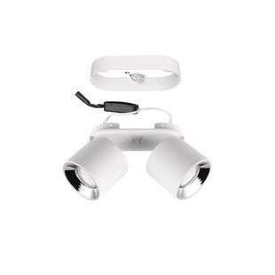 Trio Lighting Plafondspot Guayana GU10 2-lamps wit