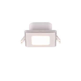 Trio Lighting LED inbouwlamp Nimbus IP44 8,5x8,5cm 830 wit