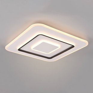 Reality Leuchten LED plafondlamp Jora hoekig, 60 x 60 cm Reality Leuchten LED plafondlamp Jora hoekig, 60 x 60 cm