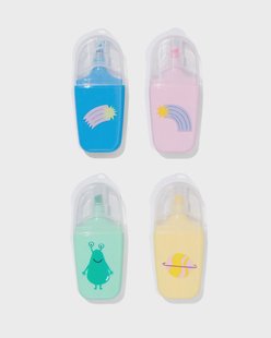 HEMA Mini markers universum - 4 stuks