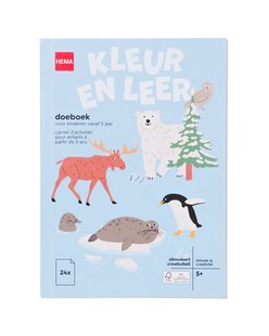 HEMA Kleur en doe boek 5+