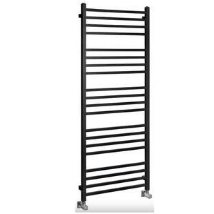 Design radiator Sapho Metro 60x151 cm Mat Zwart