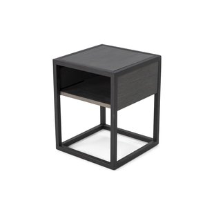 Nachtkastje Aurora Eiken Grijs