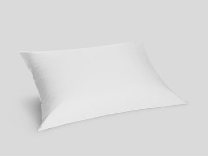 Yumeko Kussensloop katoen satijn pure white 70x90 100% biologisch en fairtrade katoen, satijn geweven Yumeko Kussensloop katoen satijn pure white 70x90 100% biologisch en fairtrade katoen, satijn geweven