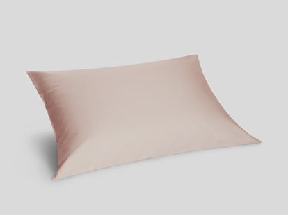 Yumeko Kussensloop katoen satijn dusty rose 70x90 100% biologisch en fairtrade katoen, satijn geweven