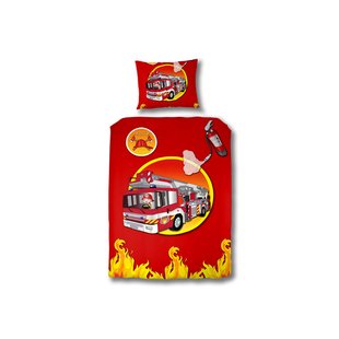 Dekbedovertrek Brandweerauto