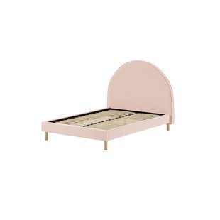 Bed Victoria Bouclé Roze 140x200 cm