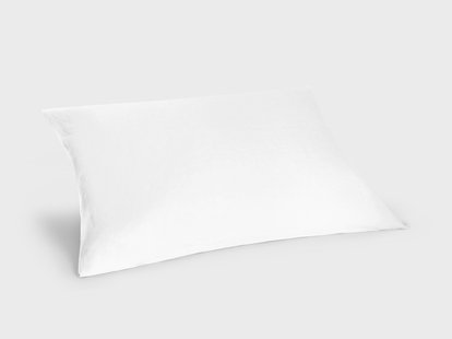 Yumeko Kussensloop gewassen linnen pure white 70x90 100% gewassen linnen