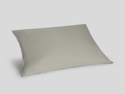 Yumeko Kussensloop gewassen linnen misty green 70x90 100% gewassen linnen