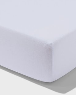 HEMA Hoeslaken 90x200cm flanel wit (wit)