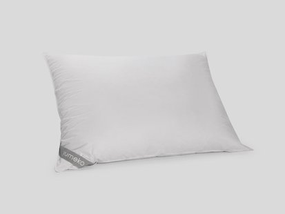 Yumeko Kussen dons 70x90 medium 
Vulling: 90% eendendons, 10% eendenveertjes
Tijk: 100% biologisch katoen