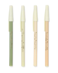 HEMA Balpennen Bloemen Quote - 4 Stuks HEMA Balpennen Bloemen Quote - 4 Stuks