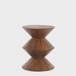 Light & Living - Bijzettafel LARUS - Ø40x50cm - Bruin