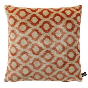 LEONARDO | Sierkussen | 45x45 cm Potters Clay | Oranje | Hoii | met G